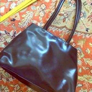 Furla black purse/bag